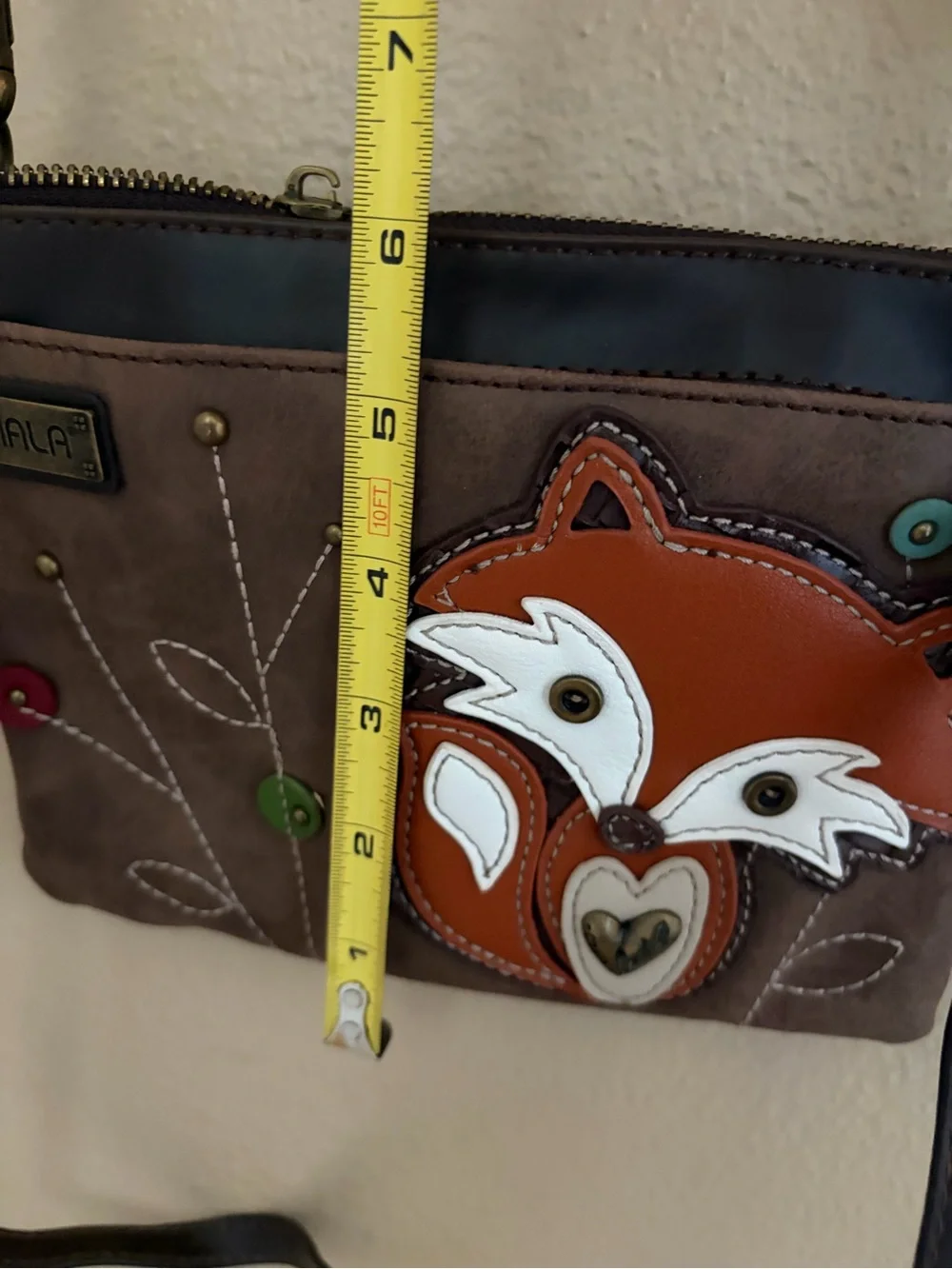 Chala Foxy Fox Woodland Women’s Crossbody Purse CUTE!!
